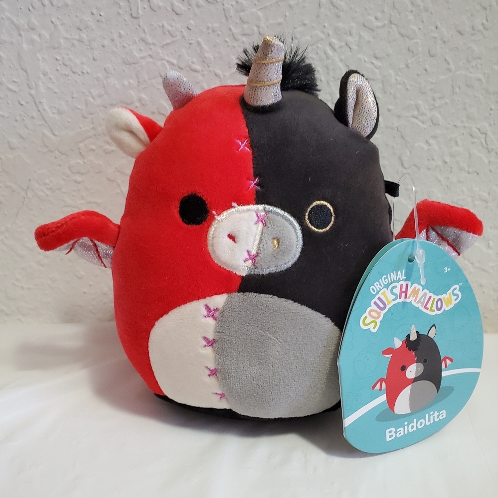 Squishmallows Baidolita, Dragon Unicorn, 5"
